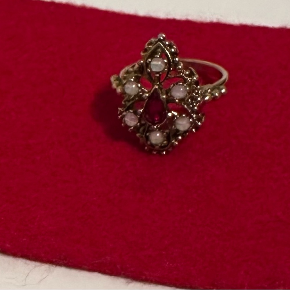 Moonstone ring - Picture 5 of 9